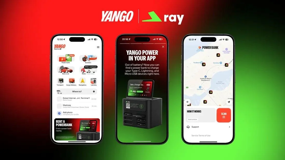 Yango Group Launches Its First Powerbank Rental Service in the UAE